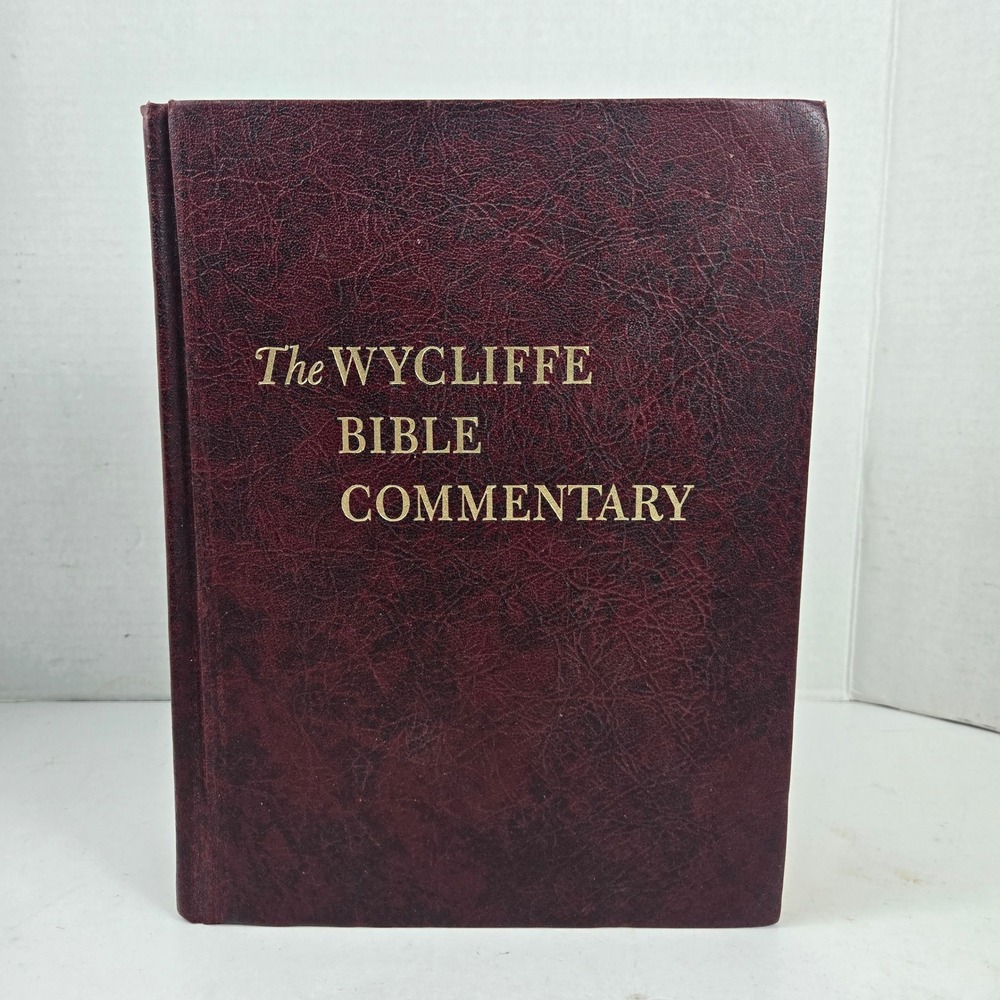 Southwestern Company Wycliffe Bible Commentary Hardcover Burgundy 1968